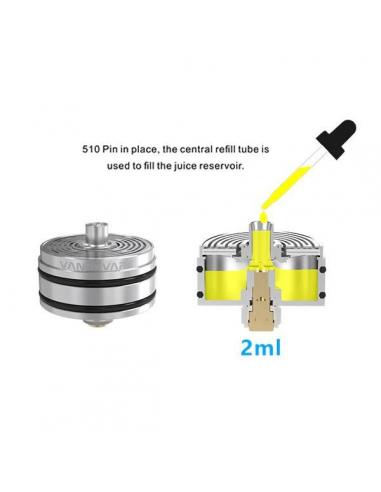 Maze Sub Ohm BF RDA Vandy Vape atomizzatore con coil proprietaria