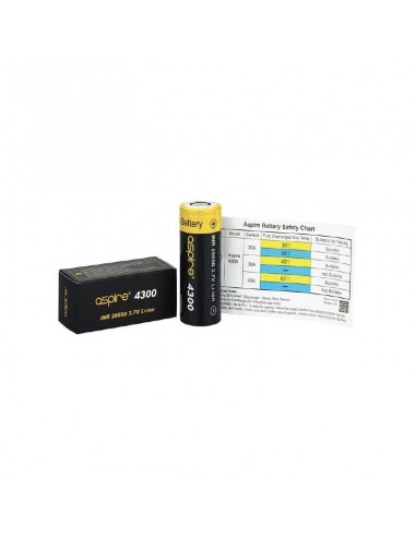 Aspire 26650 4300 mAh 40A