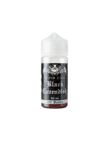 Black Cavendish Vapor Cave Liquido Scomposto 30ml Tabacco