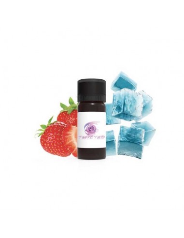 Erdbeer Menthol Aroma Twisted Vaping Aroma Concentrato da 10ml per Sigarette Elettroniche