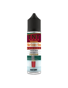 Drive In Liquid TNT Vape 20 ml Pop Corn Flavor Aroma