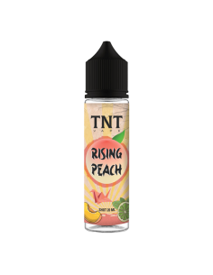 Rising Peach Liquido Scomposto TNT Vape 20ml Peach and Lime Flavored Aroma