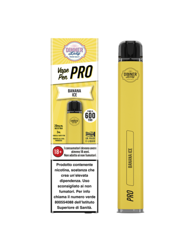 Banana Ice Vape Pen Pro - 600 Puffs Disposable