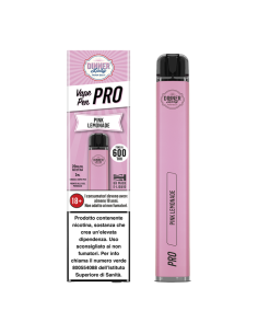 Pink Lemonade Vape Pen Pro Dinner Lady Disposable - 600 Puff