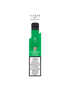 Kiwi Passion Fruit Guava Elf Bar Pod Mod Usa e Getta - 600 Puffs