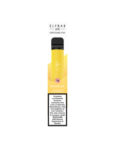 Banana Ice Elf Bar Pod Mod Disposable - 600 Puffs