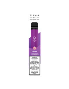 Grape Elf Bar Pod Mod Disposable - 600 Puffs