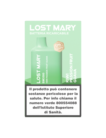 Kiwi Passion Fruit Guava Lost Mary BM3500 Elf Bar Pod Mod Usa e