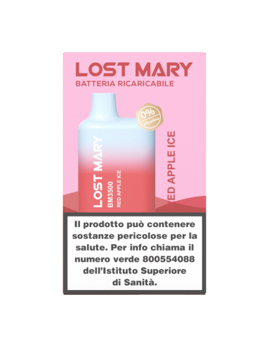 Red Apple Ice Lost Mary BM3500 Elf Bar Pod Mod Disposable Usa and Get