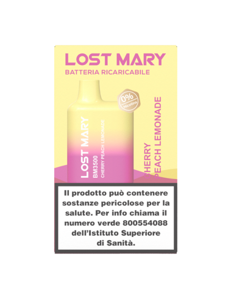 Cherry Peach Lemonade Lost Mary BM3500 Elf Bar Pod Mod USA