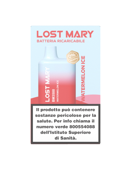 Watermelon Ice Lost Mary BM3500 Elf Bar Pod Mod Disposable -
