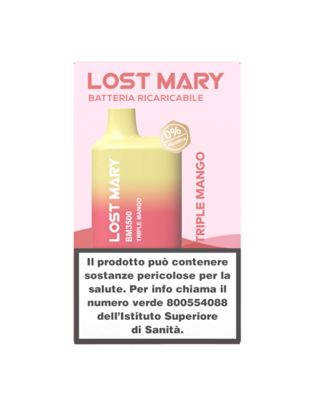 Triple Mango Lost Mary BM3500 Elf Bar Disposable Pod Mod Usa and Get