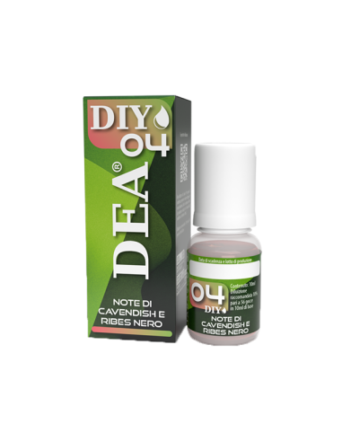 Note di Cavendish e Ribes Nero DIY 04 Dea Flavor Aroma