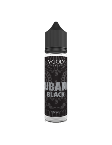 Cubano Black VGOD Liquido shot 20ml Tabacco Sigaro Crema