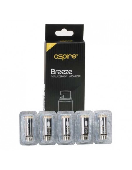 Resistenze Aspire Breeze - 5 Pezzi Coil da 0,6 e 1,2 ohm per Sigarette Elettroniche
