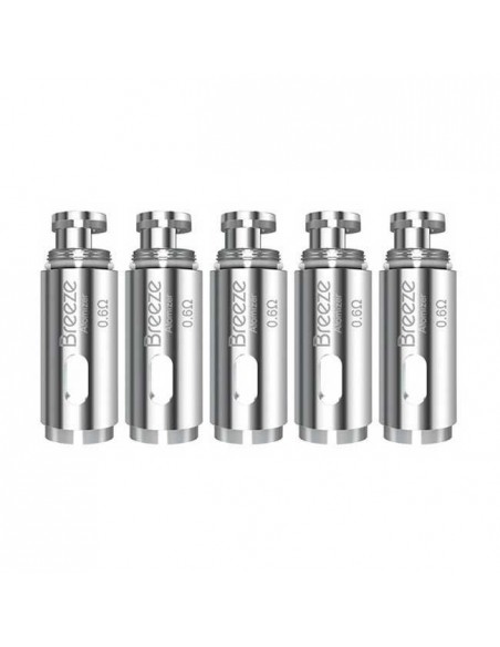 Resistenze Aspire Breeze - 5 Pezzi Coil da 0,6 e 1,2 ohm per Sigarette Elettroniche