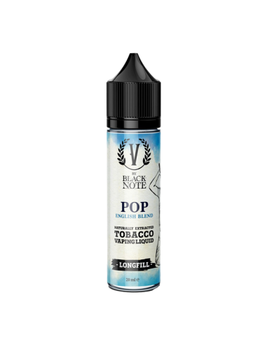 Pop V by Black Note Liquido shot 20ml Tabacco English Mixture