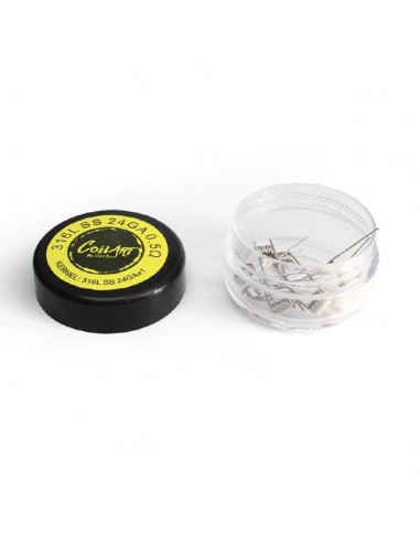 CoilART Coil 316L SS Pronte - 10 Pieces