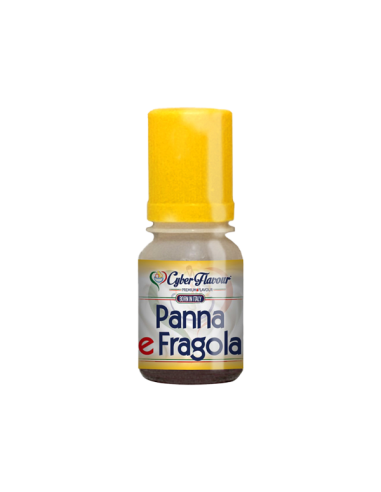 Panna e Fragola Cyber Flavour Aroma Concentrate 10ml