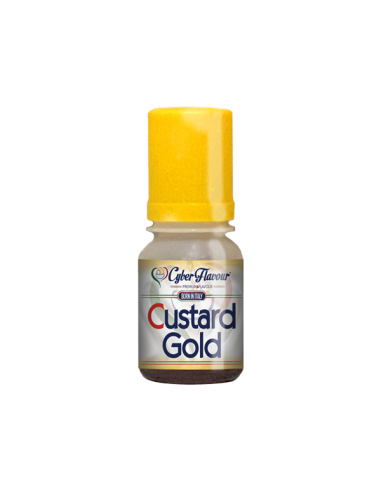 Custard Gold Cyber Flavour Aroma Concentrato 10ml Crema Vaniglia