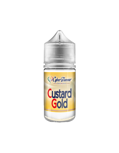 Custard Gold Cyber Flavour Aroma Mini Shot 10ml Vanilla Cream