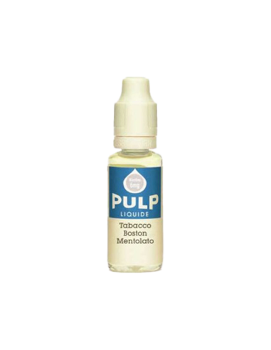 Boston Mentolato Pulp Liquido Pronto 10ml Tabacco Menta