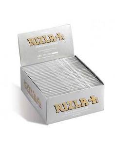 Cartine Rizla King Size Slim Lunghe Silver - 50 Pezzi