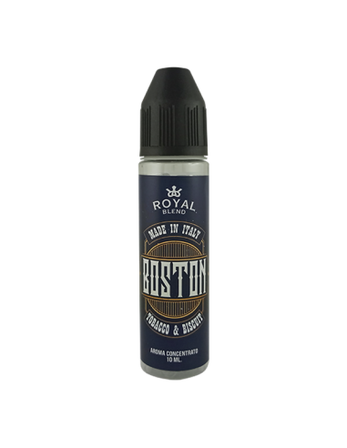 Boston Royal Blend Liquido shot 10ml Tobacco Biscotto Vanilla