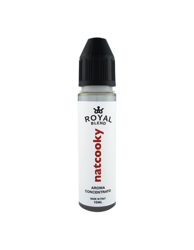 Natcooky Royal Blend Liquido shot 10ml Biscotto Nocciola Burro