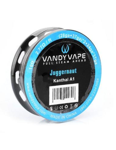 Juggernaut (28AWG+37AWG)2+24AWG37AWG KA1 Vandy Vape Filo Resistivo - 3m