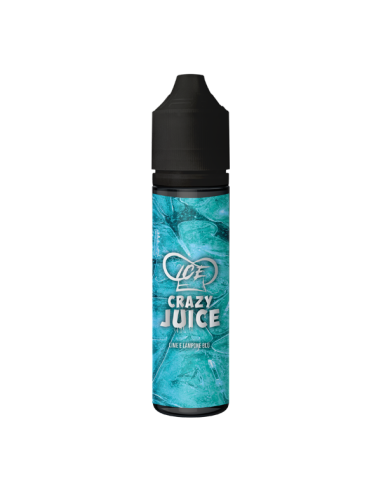 Ice Crazy Juice Lime & Blue Raspberry Mukk Mukk Liquid shot 20ml