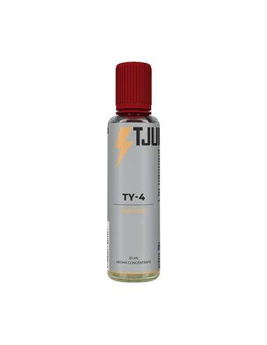 TY4 Liquido shot T-Juice 20ml Aroma Tabaccoso Dolce