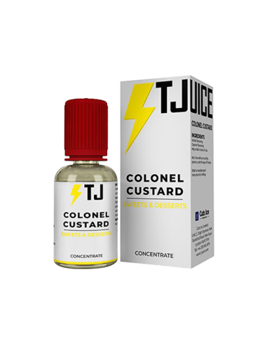 Colonel Custard T-Juice Aroma Concentrato 30ml Crema Pasticcera
