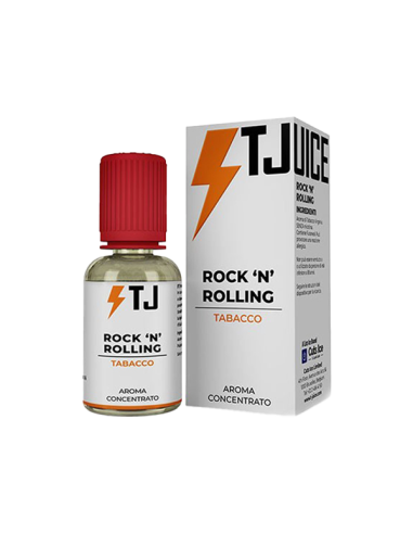 Rock N Rolling Liquido T-Juice Aroma 30 ml Tabaccoso