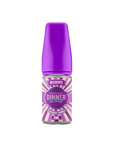 Blackberry Crumble Dinner Lady Aroma Concentrato 30ml Crostata