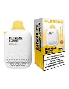 FlerBar Baymax Banana Ice sigaretta Usa e Getta 3500 Puff