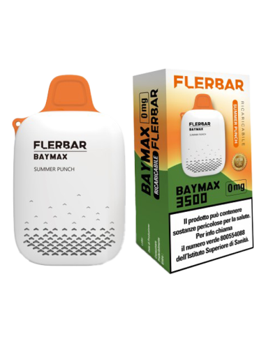 FlerBar usa e getta Baymax summer punch 3500 Puff