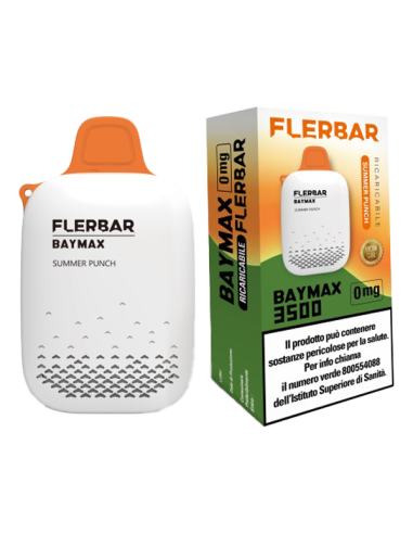 FlerBar disposable Baymax summer punch 3500 Puff
