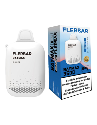 FlerBar Usa e Getta Baymax bull ice 3500 Puff
