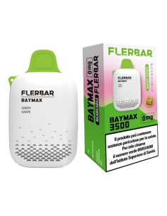 FlerBar Usa e Getta Baymax green grape 3500 Puff