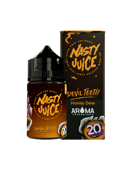 Devil Teeth Nasty Juice Liquido shot 20ml Crunchy Melon