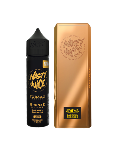 Bronze Blend Nasty Juice Liquido shot 20ml Tabacco Burro