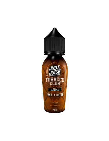 Vanilla Toffee Tobacco Club Just Juice Liquid shot 20ml Cigar