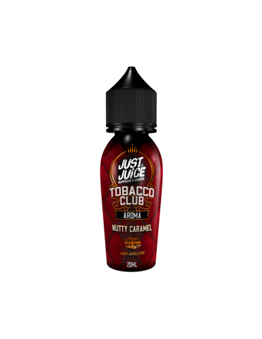 Nutty Caramel Tobacco Club Just Juice Liquido shot 20ml Tabacco