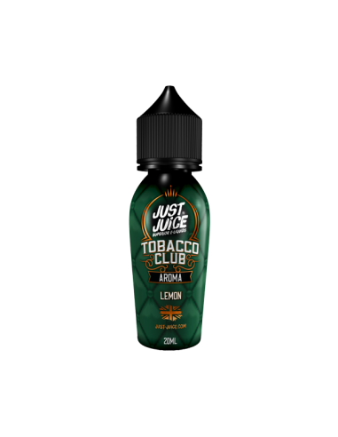 Lemon Tobacco Club Just Juice Liquid shot 20ml Lemon Tobacco