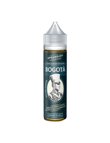 Bogotà Liquid Vaplo Speakeasy 20ml Tobacco and Caramel Flavor