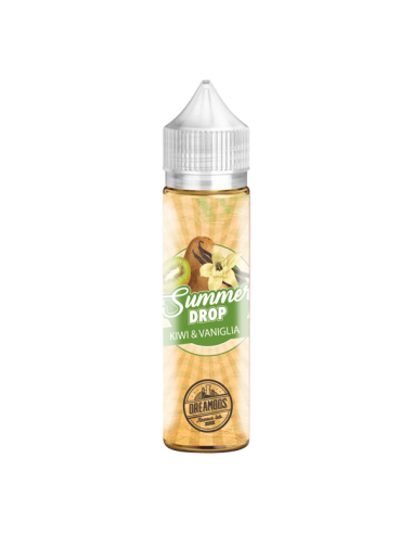 Kiwi & Vanilla Summer Drop Dreamods Liquid Shot 20ml