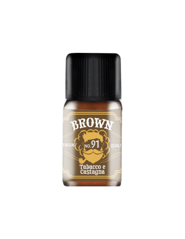 Brown No.91 Premium Dreamods Aroma Concentrato 10ml Tabacco