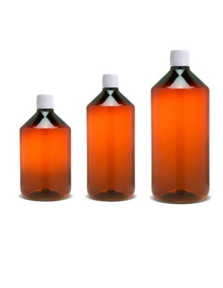 PET bottle for e-liquid and neutral bases for electronic cigarettes
