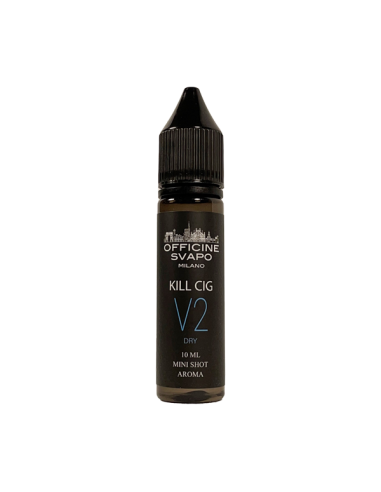 Kill Cig V2 Dry Synth Officine Svapo Aroma Mini Shot 10ml